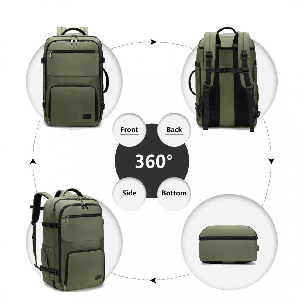 Portable Travel Backpack Cabin Luggage Bag – Green