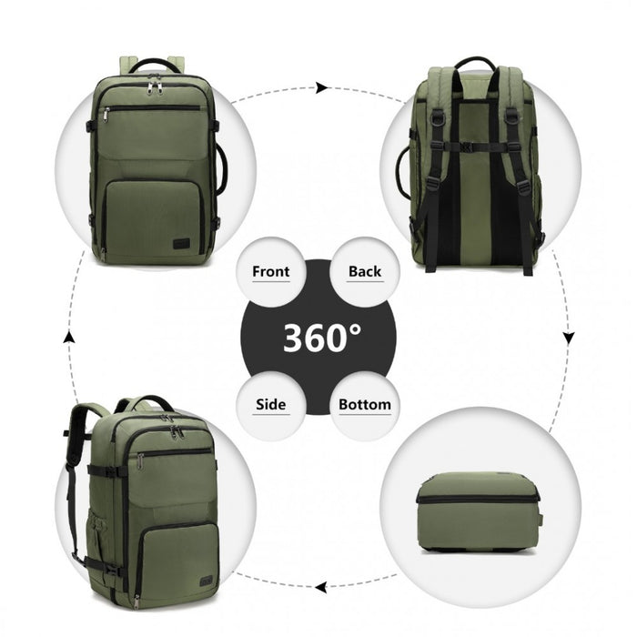 Portable Travel Backpack Cabin Luggage Bag – Green