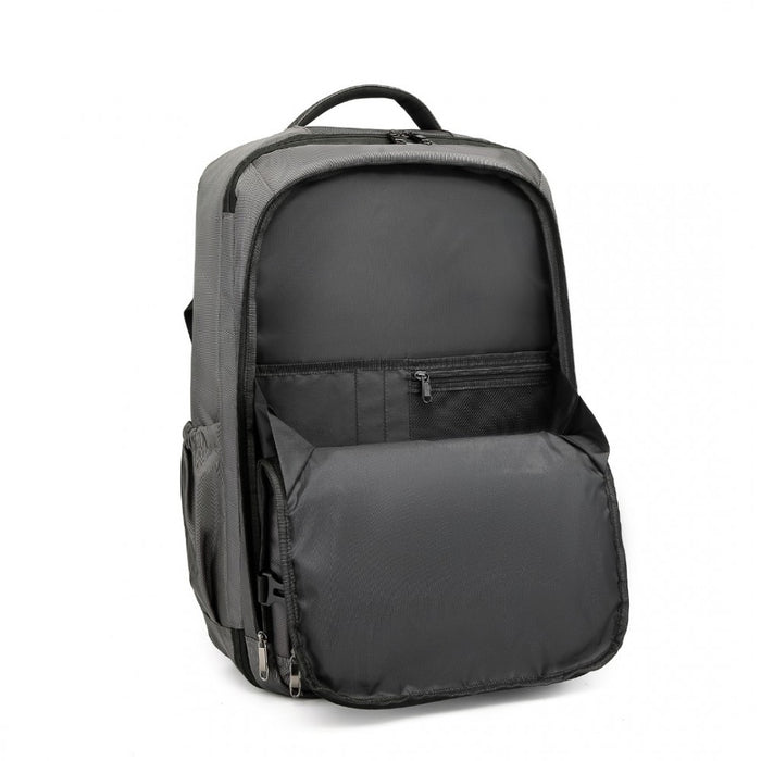 Portable Travel Backpack Cabin Luggage Bag – Grey