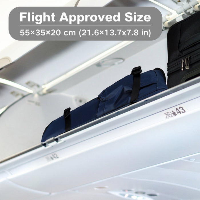 Portable Travel Backpack Cabin Luggage Bag – Navy