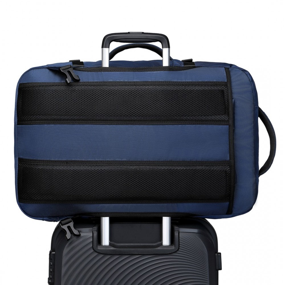 Portable Travel Backpack Cabin Luggage Bag – Navy