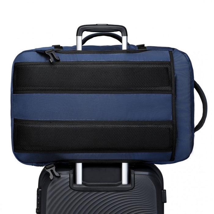 Portable Travel Backpack Cabin Luggage Bag – Navy
