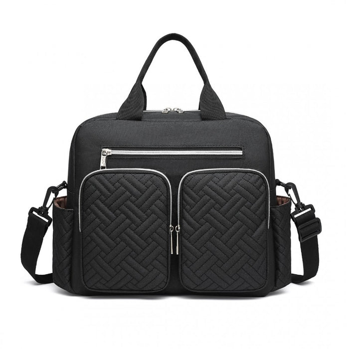 Functional Changing Tote Bag – Black
