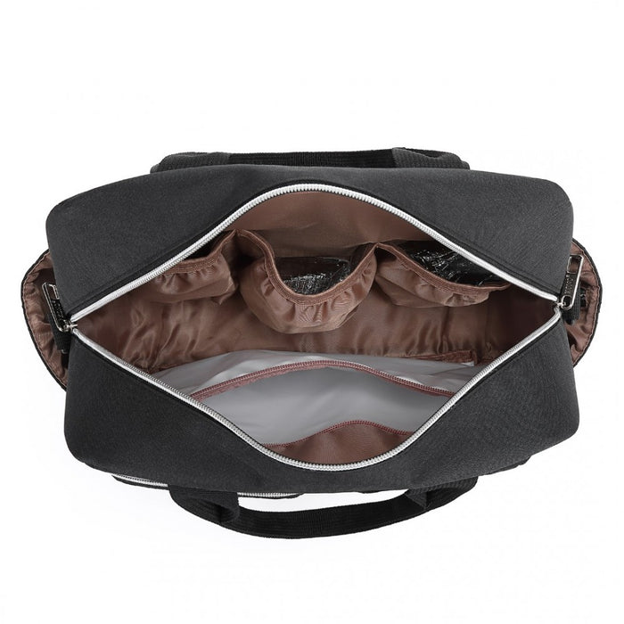 Functional Changing Tote Bag – Black