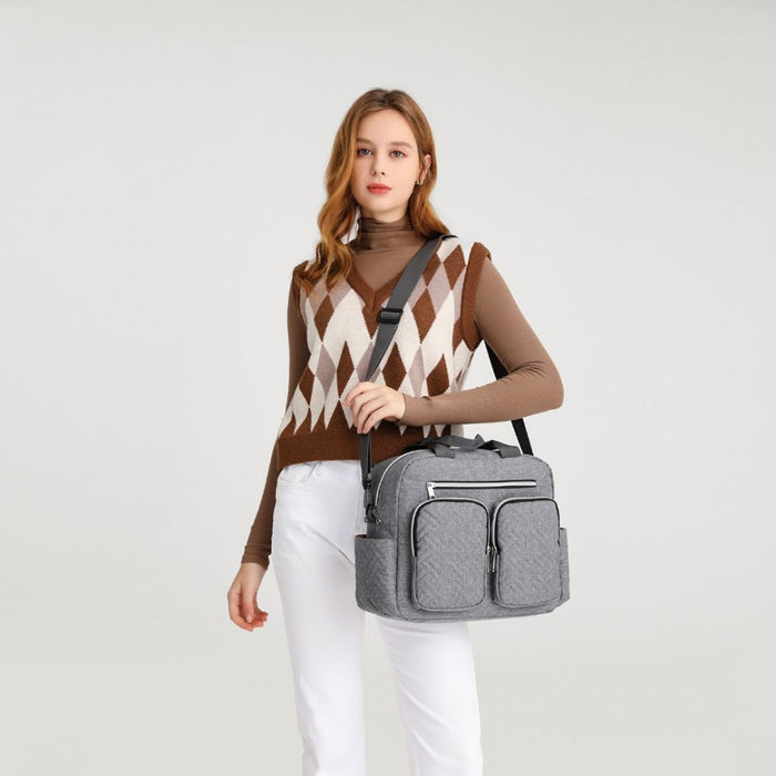 Functional Changing Tote Bag – Black