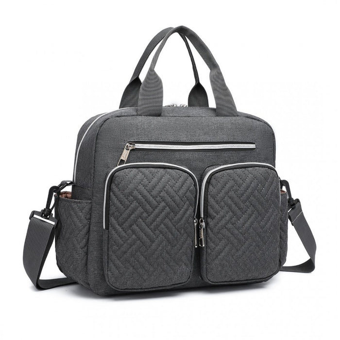 Functional Changing Tote Bag – Dark Grey
