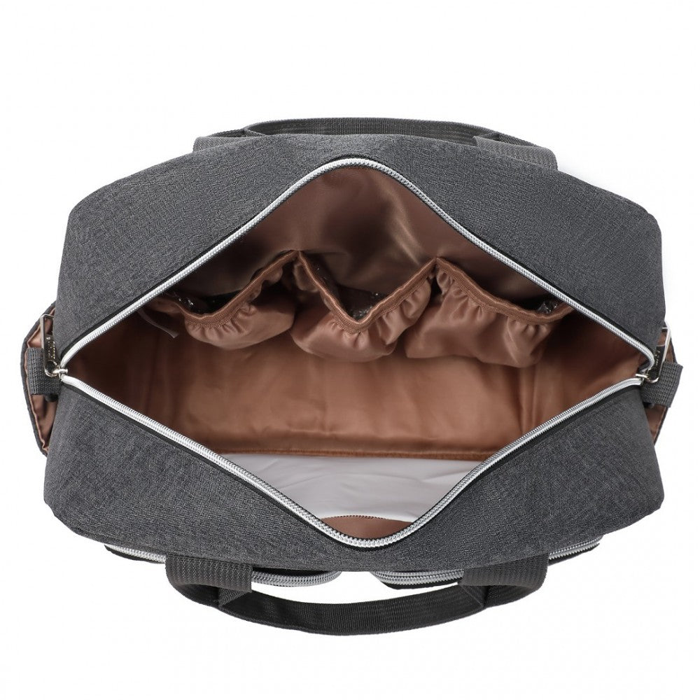 Functional Changing Tote Bag – Dark Grey