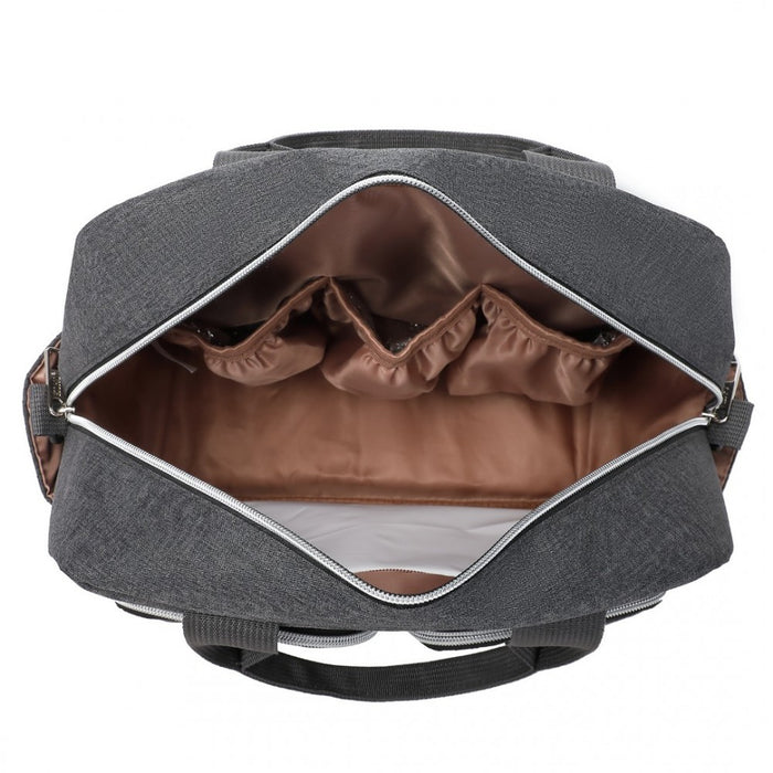 Functional Changing Tote Bag – Dark Grey