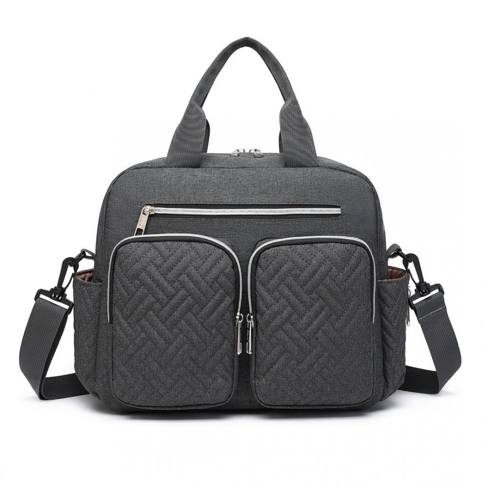 Functional Changing Tote Bag – Dark Grey