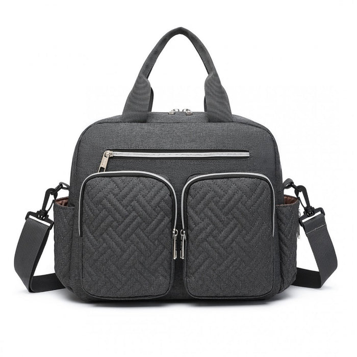 Functional Changing Tote Bag – Dark Grey
