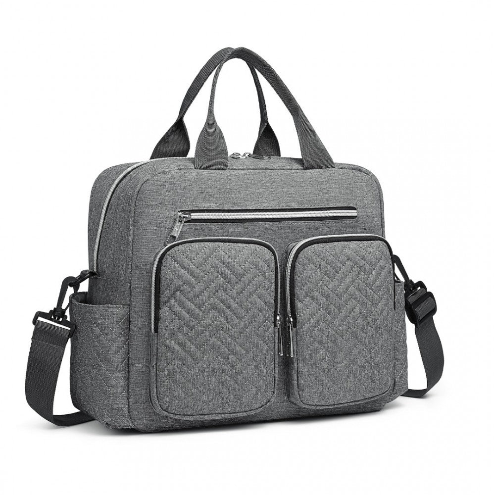 Functional Changing Tote Bag – Grey