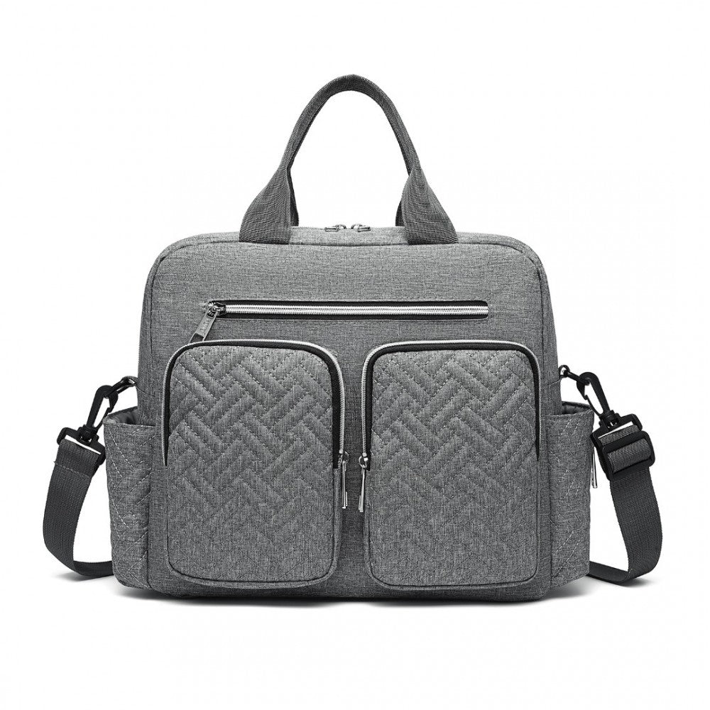 Functional Changing Tote Bag – Grey