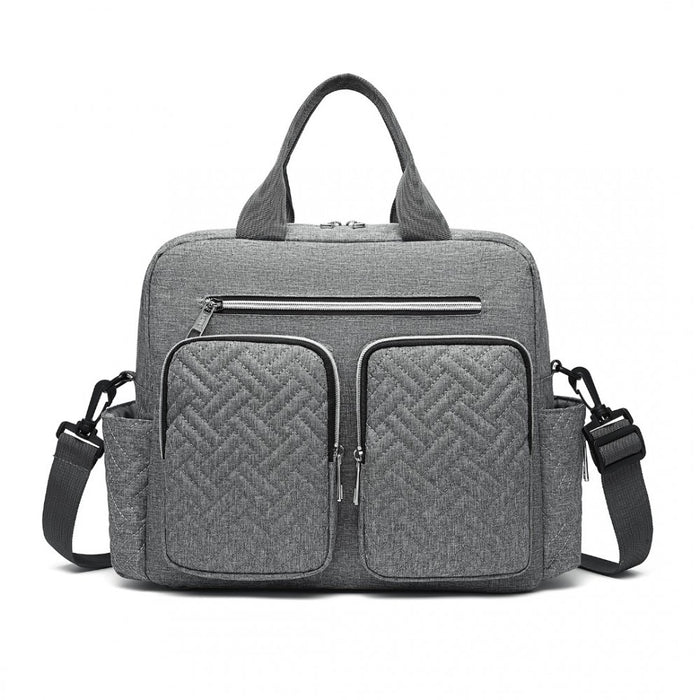 Functional Changing Tote Bag – Grey