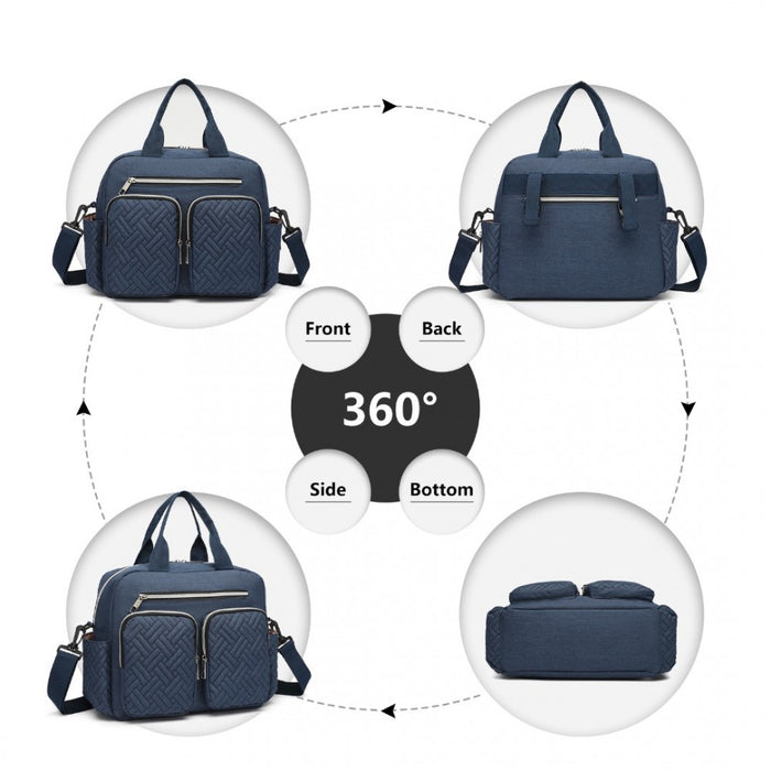 Functional Changing Tote Bag – Navy