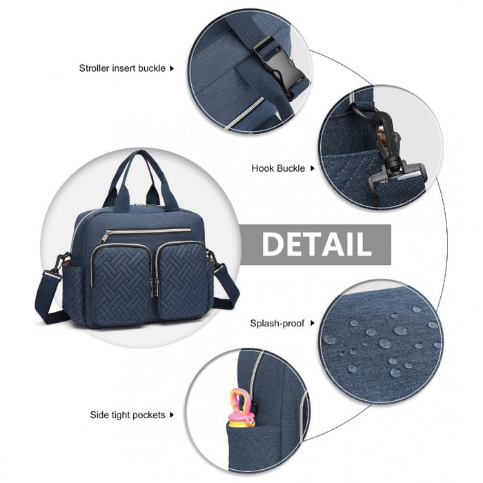 Functional Changing Tote Bag – Navy