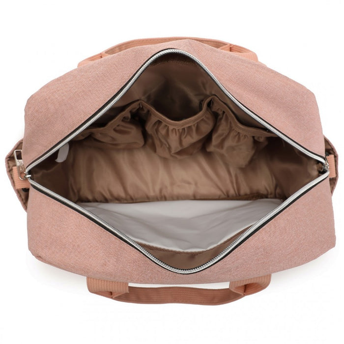 Functional Changing Tote Bag – Pink