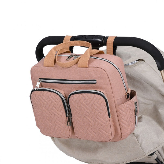 Functional Changing Tote Bag – Pink