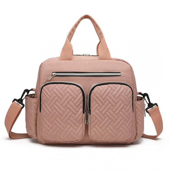 Functional Changing Tote Bag – Pink