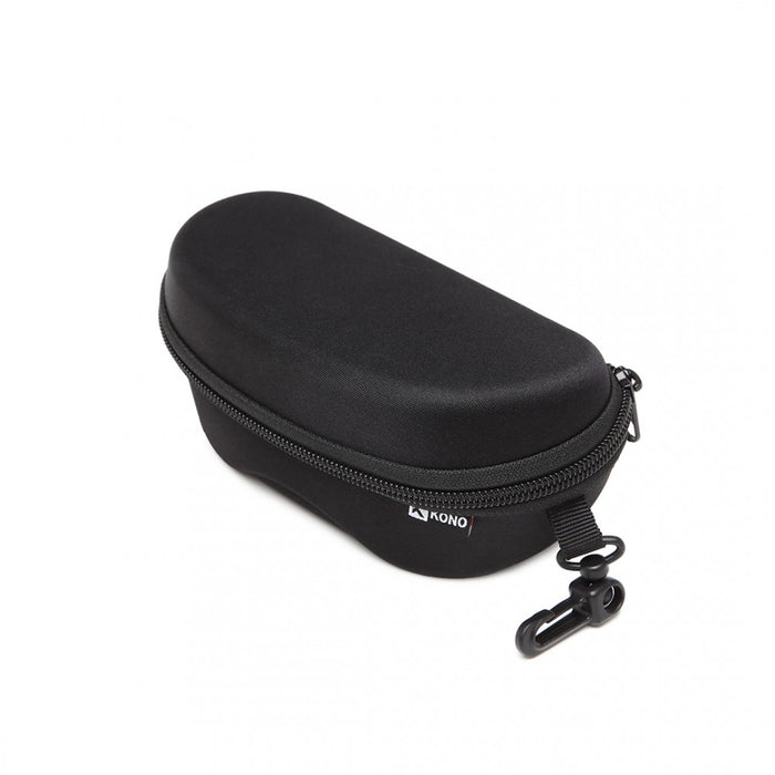 Hard Shell Zipper Sunglasses Case – Black