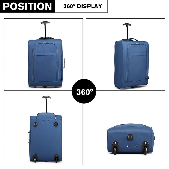 Soft Shell Cabin Hand Luggage – Blue