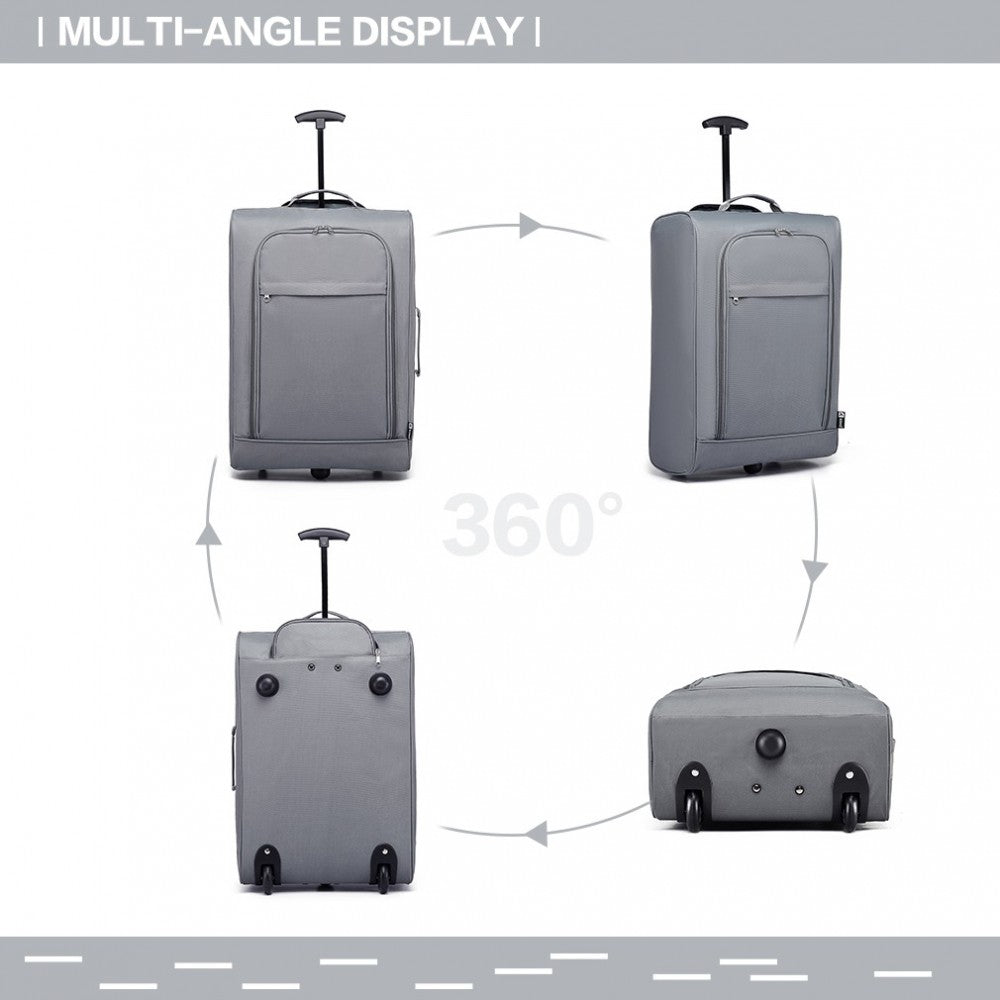 Soft Shell Cabin Hand Luggage – Grey