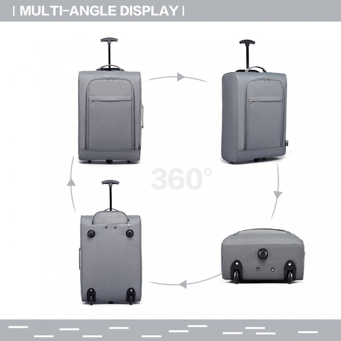 Soft Shell Cabin Hand Luggage – Grey