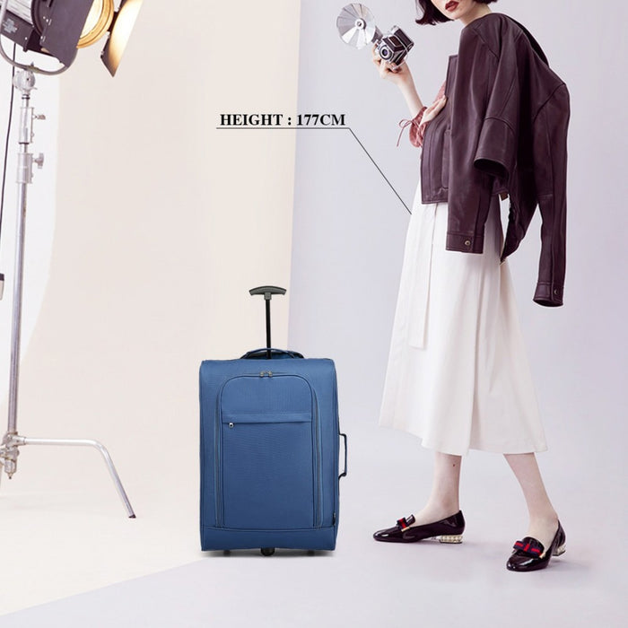 Soft Shell Cabin Hand Luggage – Blue
