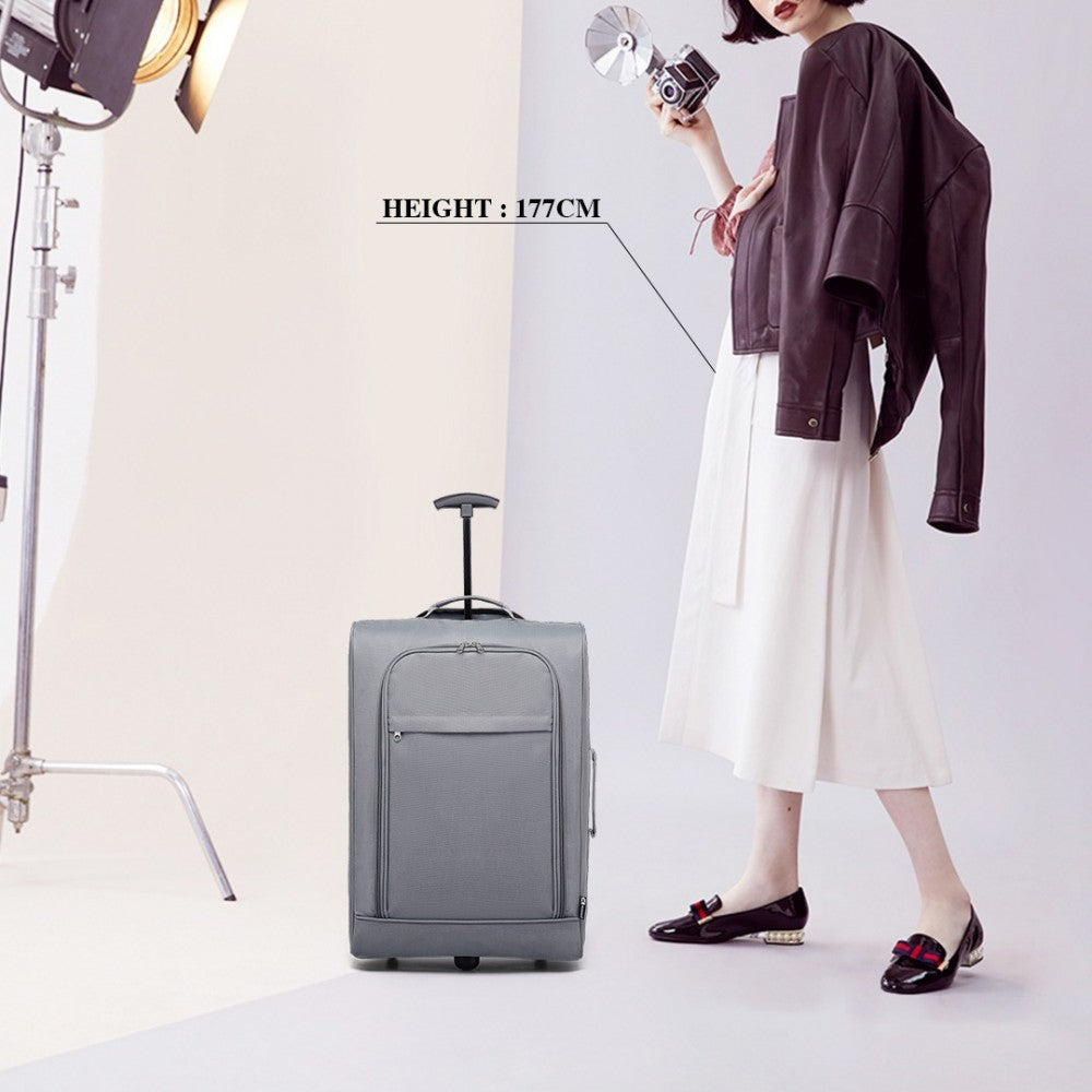 Soft Shell Cabin Hand Luggage – Grey
