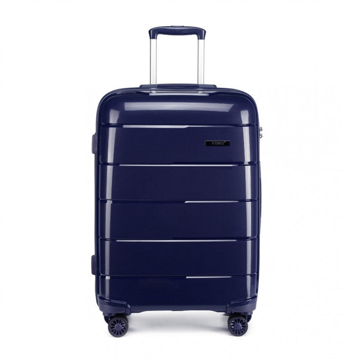PP Hard Shell Suitcase – 24-Inch – Navy