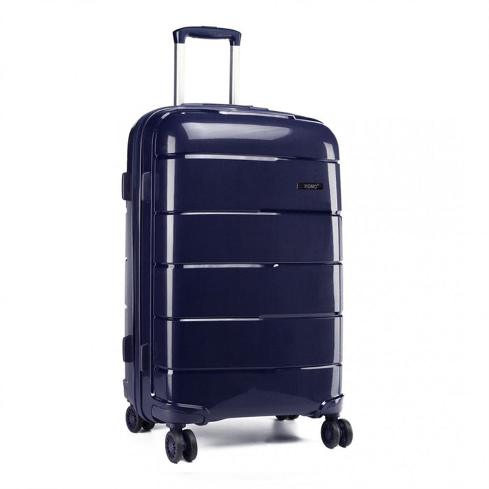PP Hard Shell Suitcase – 24-Inch – Navy