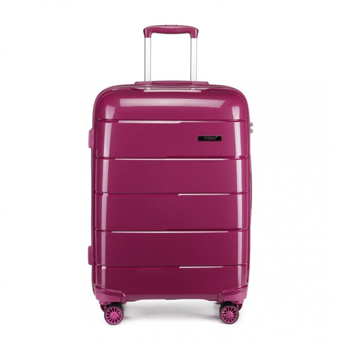 PP Hard Shell Suitcase – 24-Inch – Purple