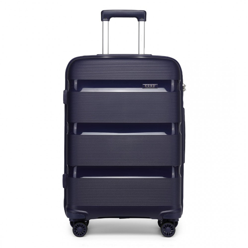 Bright PP Hard Shell Suitcase – 28-Inch – Classic Collection – Navy