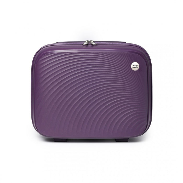 Lightweight Polypropylene Vanity Case – 14-Inch – Purple