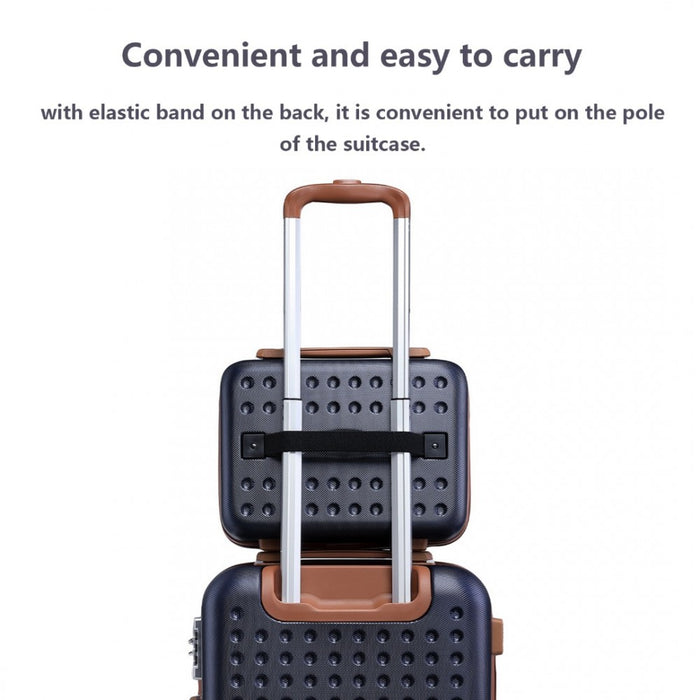 Special ABS Hard Shell Vanity Case – 13-Inch – Navy