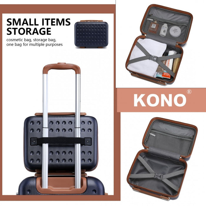 Special ABS Hard Shell Vanity Case – 13-Inch – Navy