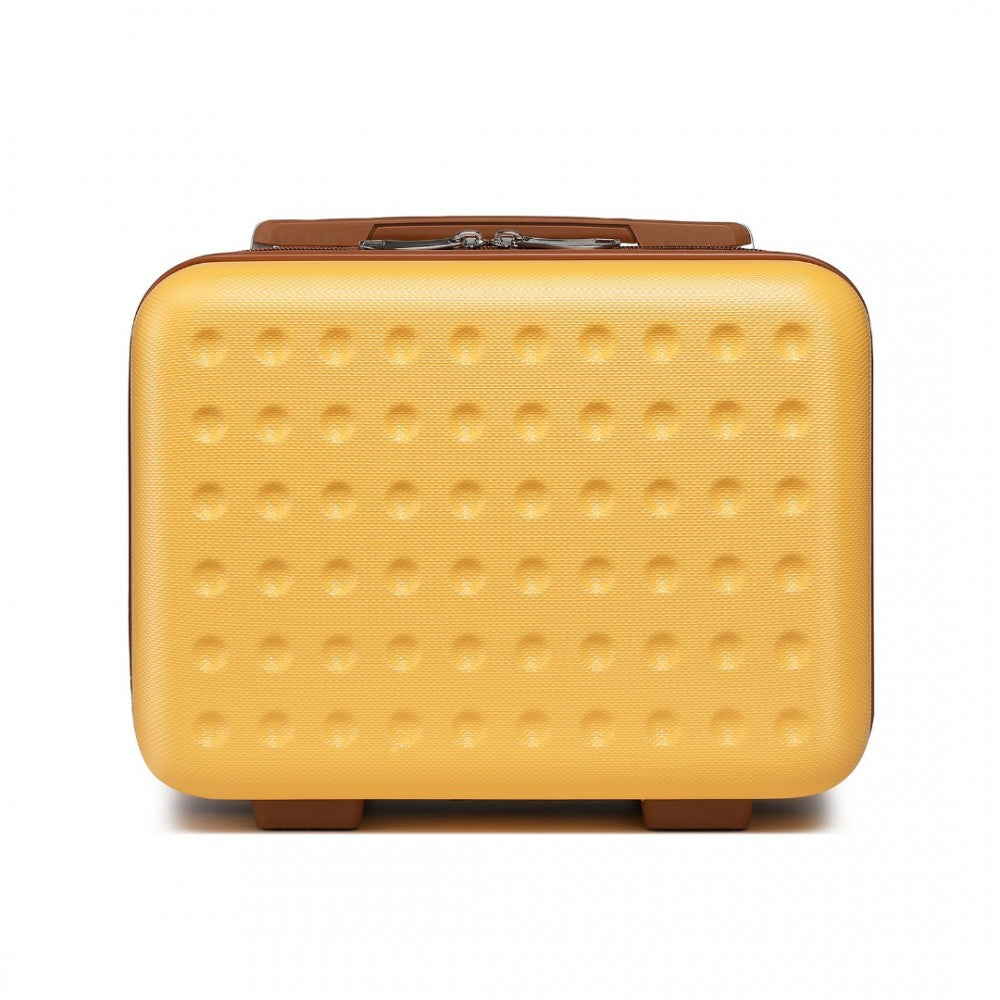 Special ABS Hard Shell Vanity Case – 13-Inch – Yellow