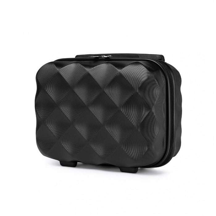 Ultralight ABS and Polycarbonate Vanity Case – 13-Inch – Black
