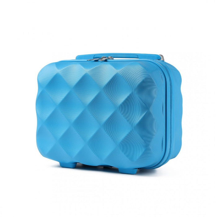 Ultralight ABS and Polycarbonate Vanity Case – 13-Inch – Blue