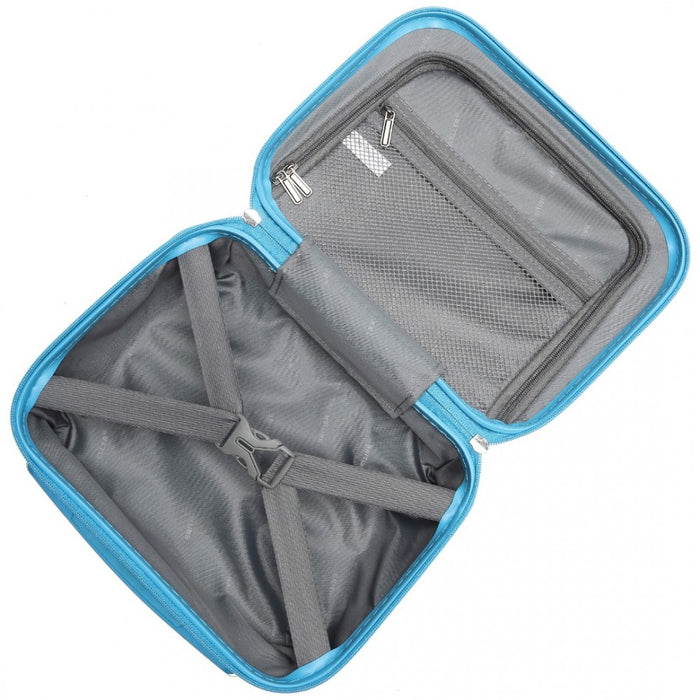 Ultralight ABS and Polycarbonate Vanity Case – 13-Inch – Blue
