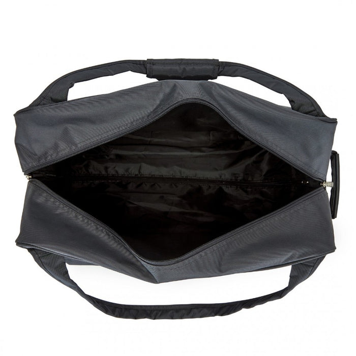 Folding Travel Trolley Bag with Enhanced Features and Multi Compartment – Grey