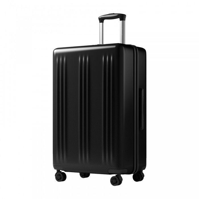 ABS+PC Hard Shell Large Travel Suitcase with TSA Lock – 28-Inch – Black