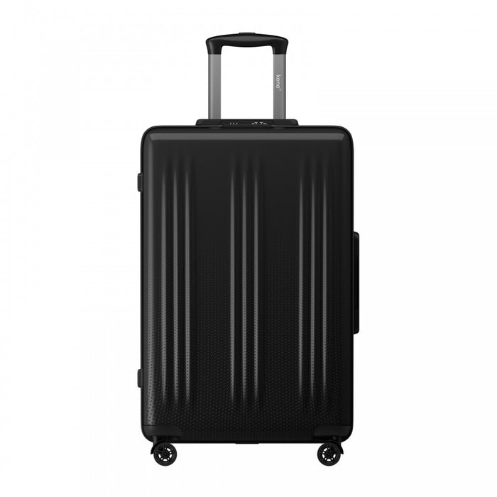 ABS+PC Hard Shell Large Travel Suitcase with TSA Lock – 28-Inch – Black