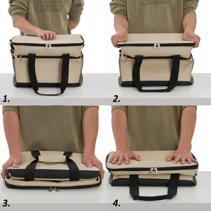 Small Portable Lunch Bag with Enhanced Insulation – 20 L – Compact and Convenient – Khaki