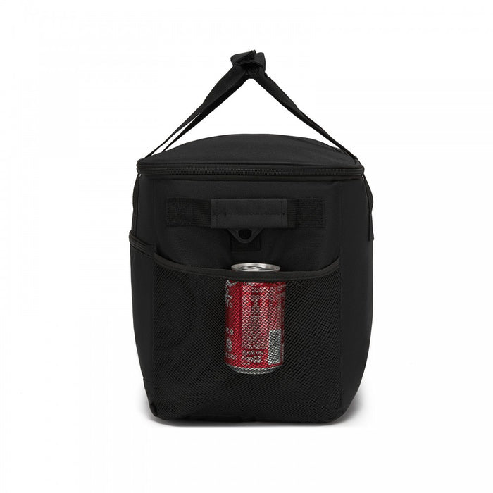 Large Portable Lunch Bag with Enhanced Insulation – 30 L – Compact and Convenient – Black