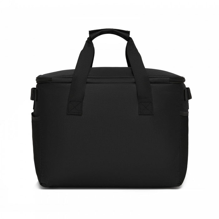 Large Portable Lunch Bag with Enhanced Insulation – 30 L – Compact and Convenient – Black