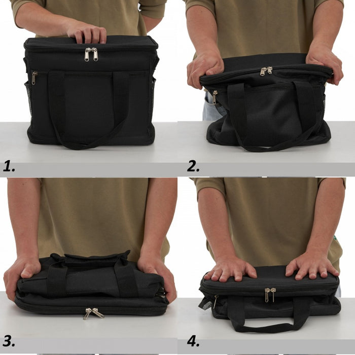 Small Portable Lunch Bag with Enhanced Insulation – 20 L – Compact and Convenient – Black