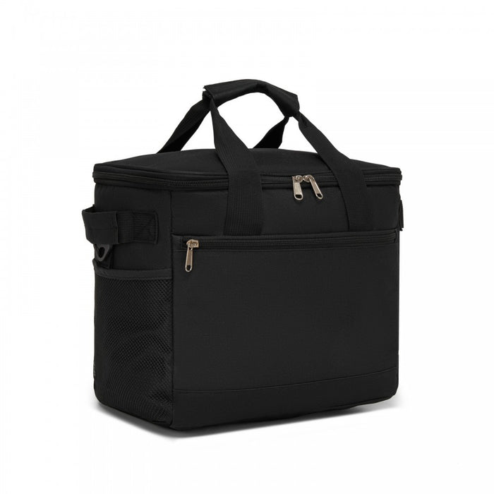 Small Portable Lunch Bag with Enhanced Insulation – 20 L – Compact and Convenient – Black