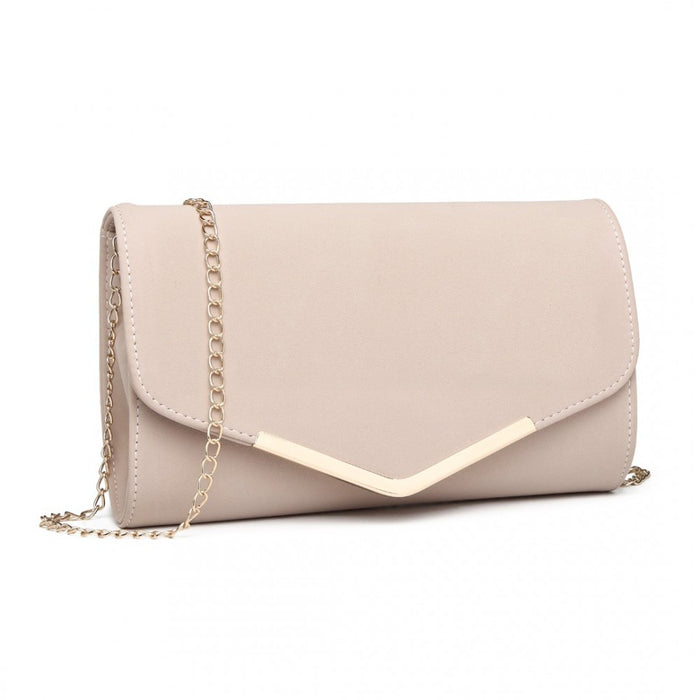 PU Leather Envelope Clutch Bag – Pink