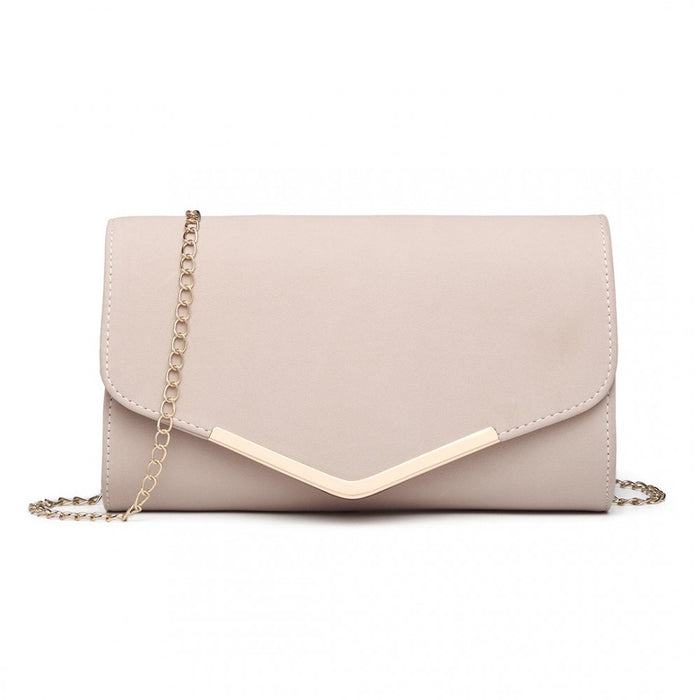 PU Leather Envelope Clutch Bag – Pink