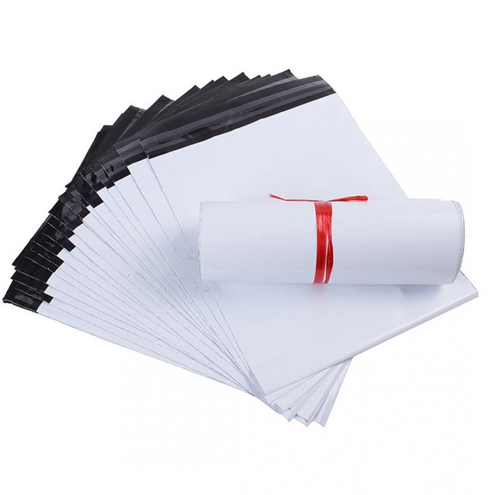 Poly Mail Bags Medium Size 10"x14" Waterproof, Tear-Resistant, Self-Seal Postal Bags – 100-Piece